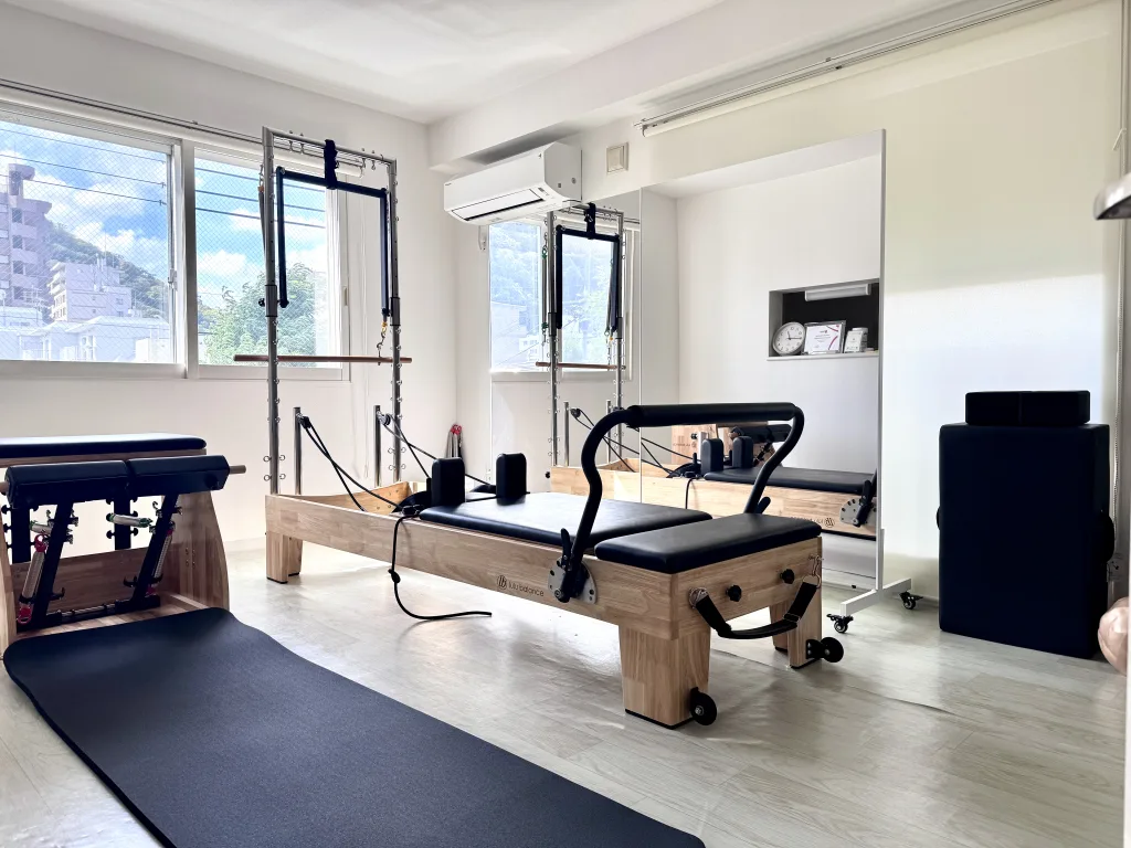 札幌・円山の女性専用マシンピラティススタジオ内観